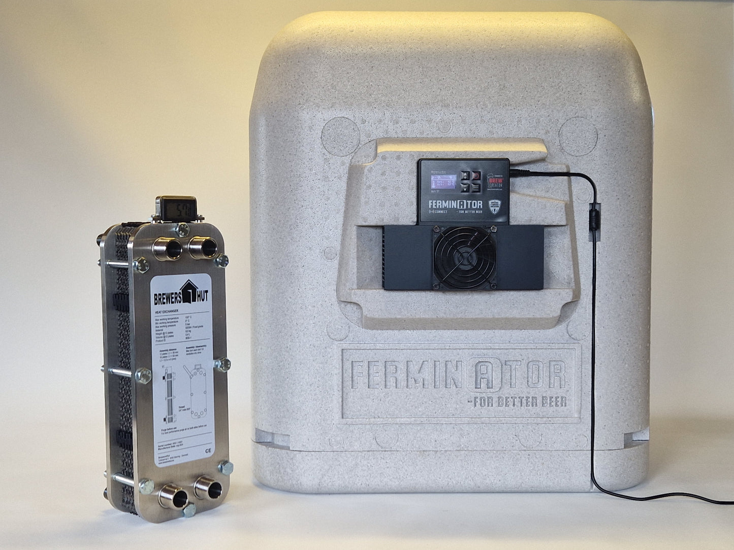 Fercubator Connect + Brewers 16plate inc Temperatur kit