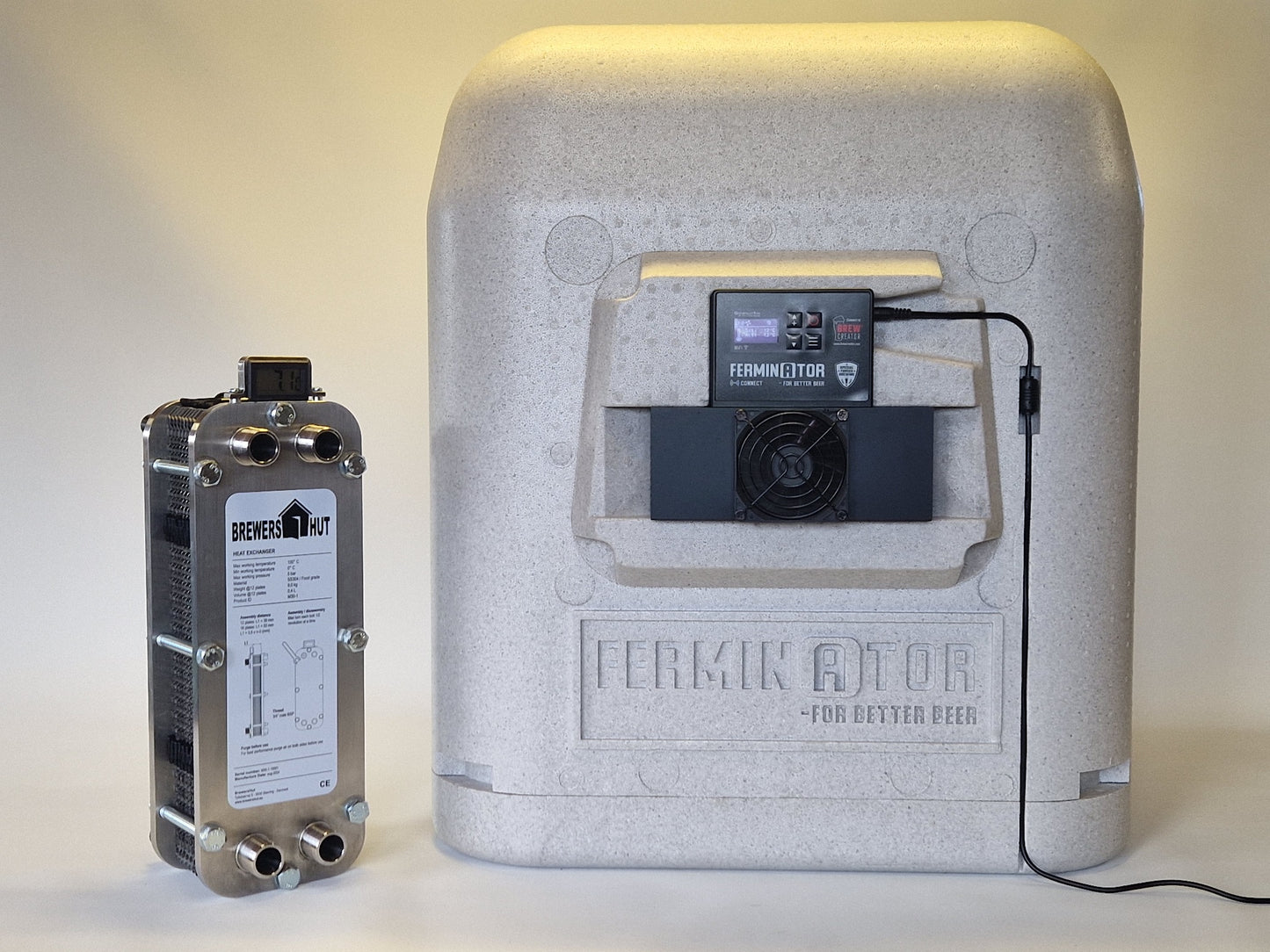 Fercubator Connect + Brewers 22plate inc Temperatur kit