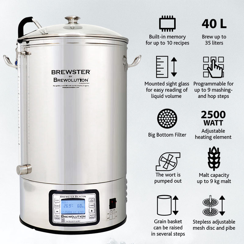 Brewester Beacon 40+ Mash Booster