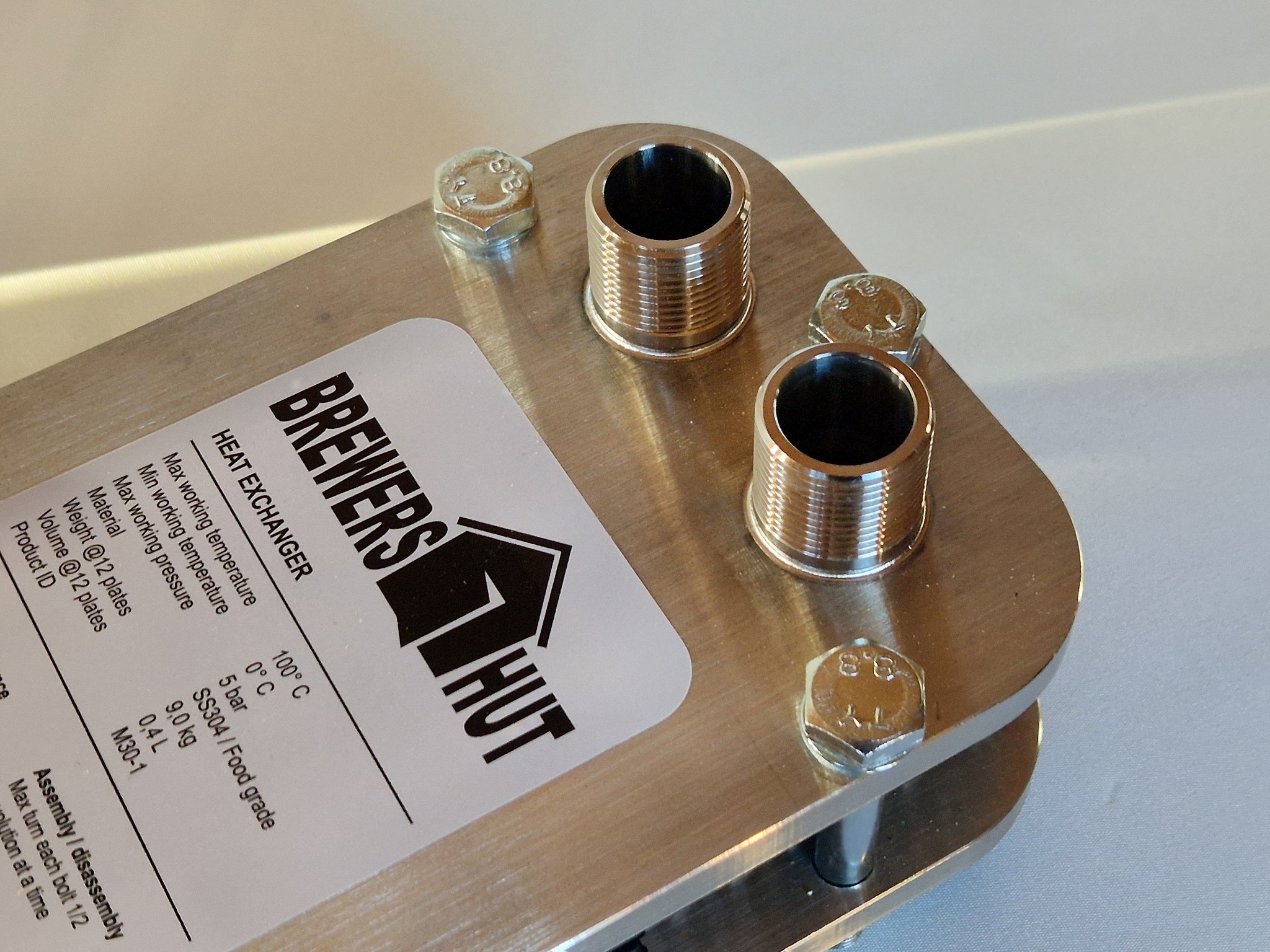 Heat Exchanger + 16 plates