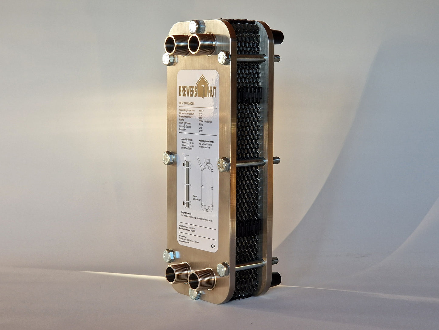 Heat Exchanger + 16 platten