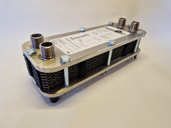 Veksleren erstatter en chiller, spiralkøler eller modstrømskøler