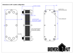 Heat Exchanger + 16 plates